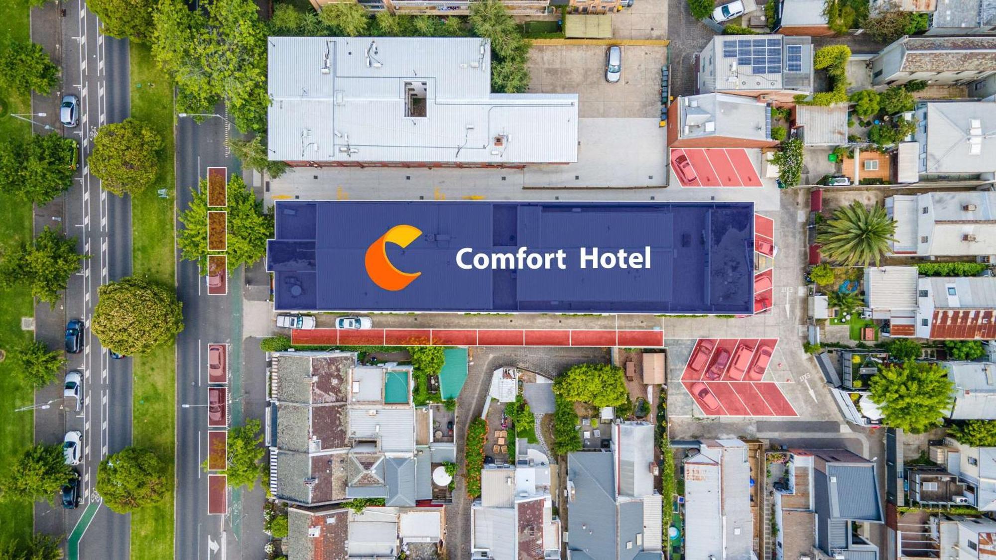 Comfort Hotel East Melbourne City Exterior foto